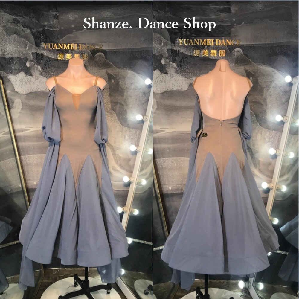 【サイズオーダー】ダンスドレス 競技ダンス 社交ダンス ドレス YUANMEI オーダードレス セミオーダー ..