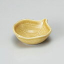 黄瀬戸木の葉豆鉢 和食器 珍味 業務用 約8.5cm 和食 和風 先付 小鉢 小 ミニ鉢 前菜 珍味入れ 付出し 松花堂 弁当 花籠膳 おせち