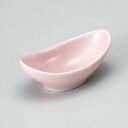 ピンク半月珍味 和食器 珍味 業務用 約8.8cm 和食 和風 先付 小鉢 小 ミニ鉢 前菜 珍味入れ 付出し 松花堂 弁当 花籠膳 おせち