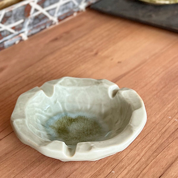 ぎやまんグレー12cm灰皿 和食器 灰皿 業務用