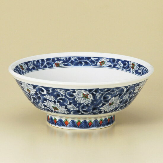 ダミ牡丹6.8丼 中華食器 ラーメン丼 業務用 らーめん丼 らーめん鉢 どんぶり 麺鉢 めん鉢 日本製 磁器 ..