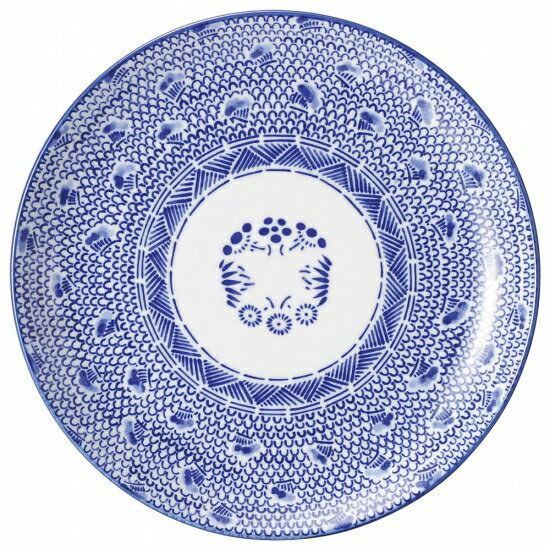 タイスキ 8 1/2メタ玉皿 中華食器 丸皿（M） 業務用 日本製 磁器 約21.2cm 単品メニュー用 定食用皿 中華皿 プレート 盛皿 エビチリ 酢豚 中国料理のサムネイル