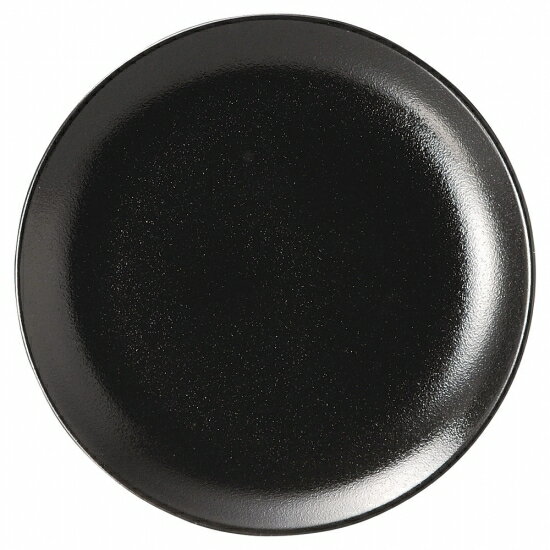 宮天目 6吋メタ皿 中華食器 丸皿（S） 業務用 日本製 磁器 黒 約15.5cm 中皿 菜皿 プレート 中華皿 単品メニュー 一品料理 肉皿 焼肉店 おしゃれのサムネイル