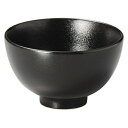 宮天目 3.8茶碗 中華食器 ライス丼 業務用 日本製 磁器 約11.4cm 黒 中華料理 ごはん茶碗 ご飯茶碗 ライス碗 らーめん定食 セット用 焼肉店 人気...