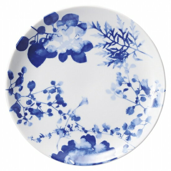 フローラル メタ玉7.0皿 中華食器 丸皿（M） 業務用 日本製 磁器 約21cm 単品メニュー用 定食用皿 中華..