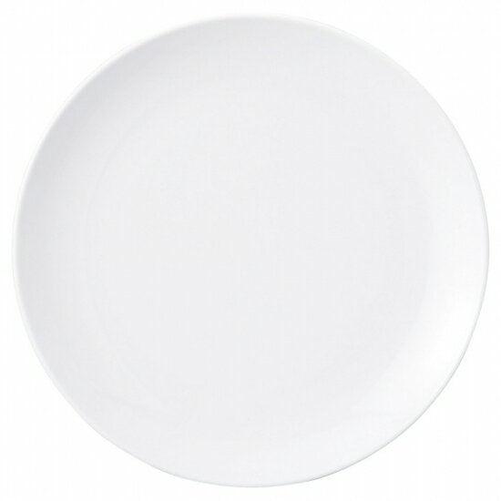 ニューアジアン 24cm皿 白 中華食器 丸皿（M） 業務用 日本製 磁器 約24cm 単品メニュー用 定食用皿 中..
