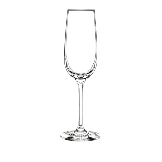 ヴァインランド 07 フルート ガラス シャンパン 業務用 約42（最大68）mm