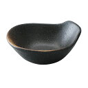 黒備前吹呑水 和食器 呑水・取鉢 業務用 約12.9cm 和食 和風 天つゆ 鍋料理 鉢 定番 割烹 料亭 うどん屋 天ぷら 鍋物