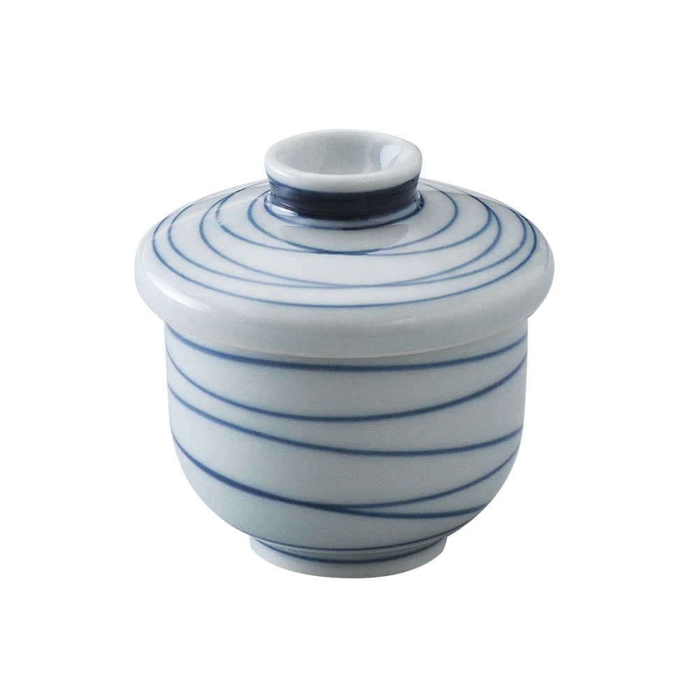 ストライプ小むし碗 約6.8cm 和食器 むし碗 業務用