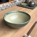 グリーン流し6.3玉渕丼 和食器 麺ボール・多用ボール 業務用 約19.3cm 在庫処分品 数量限定 セール