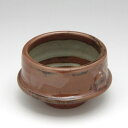 茶マット魚紋釜形3.5小鉢 土物 和食器 小鉢(小) 業務用 約9cm 在庫処分品 数量限定 セール