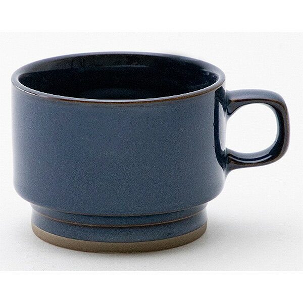 カントリーサイド レイクブルー 高台スタックコーヒーカップ 約185cc 洋食器 コーヒー 日本製 業務用