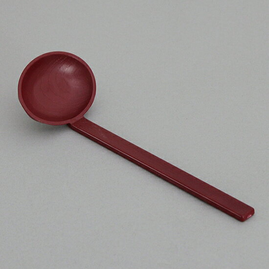 ABS田舎お玉 あずき 漆器 お玉・杓子 業務用 約22cm