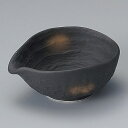 新片口4寸美濃備前 和食器 小鉢(大) 業務用 約14.2cm 黒系 和食 和風 鉢 納豆鉢 とろろ 自然薯 サラダ ドレッシング 枝豆 居酒屋 焼肉店 煮物 デザート 一品料理 おしゃれ