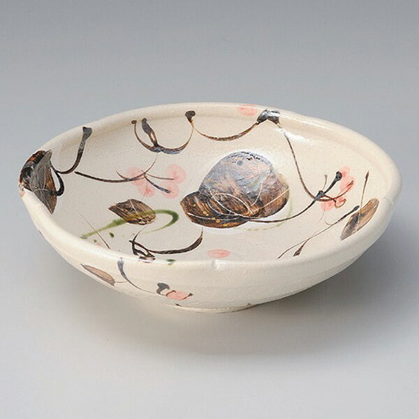 志野山帰来花形盛鉢和食器盛鉢業務用...