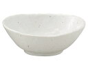 白粉引 ダ円サラダ鉢 和食器 中鉢・煮物鉢 業務用 約17.2cm 和食 和風 鉢 ボウル サラダ 揚げ物 煮物 定食屋 食堂 人気 ボール 焼肉店