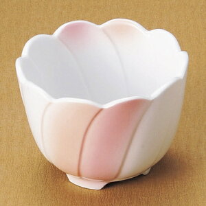 ピンク二色吹ネジリ小付 和食器 小付 業務用 約7.3cm 和食 和風 前菜 高級 料亭 小鉢 小 和え物 酢の物 珍味 会席料理 懐石料理 ジュレ