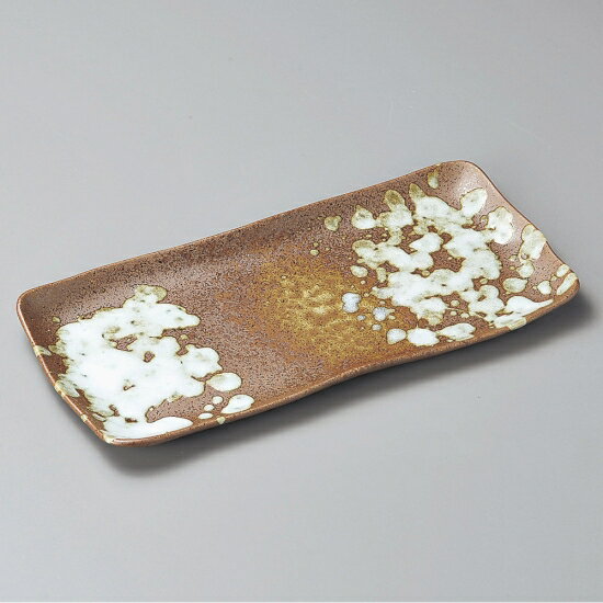 備前白ホッケ皿 和食器 長角皿 業務用 約29.5cm 和食 和風 串物 ホッケ皿 揚げ物