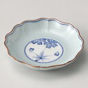 天竜青磁春秋輪花銘々皿 和食器 フルーツ皿・銘々皿・取皿 業務用 約13.5cm 和食 和風 プレート フルーツ デザート 和菓子 甘味 ケーキ 和テイスト 定番 取り皿