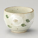 白椿いっぷく碗 和食器 一服碗・ゆったり碗・汲み出し 業務用 約10×7.2cm 和風 和菓子屋 和カフェ お茶 スープ デザート コーヒー サラダ