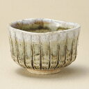 錆均窯削十草彩碗 和食器 抹茶碗 業務用 約11.3×7.2cm ぜんざい 茶道教室 茶道 おしゃれ 和テイスト
