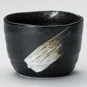 黒結晶刷毛目マルチカップ 和食器 ロックカップ 業務用 約9.5×6.5cm 焼酎ロック 梅酒ロック 杏仁豆腐 ダイニングバー プリン 居酒屋 割烹 懐石料理 ...