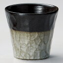 いぶし灰釉ロックカップ 和食器 ロックカップ 業務用 約9.2×8.3cm 焼酎ロック 梅酒ロック 杏仁豆腐 ダイニングバー プリン 居酒屋 割烹 懐石料理 料...
