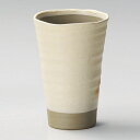 波渕白ウデイビール 和食器 フリーカップ 業務用 約9×13.4cm 和バル 喫茶店 アイスコーヒー 居酒屋 和風ダイニングバー コーヒーフロート 和風 パフェ アイスティー