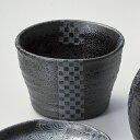黒銀彩千代口 小 和食器 そば徳利・そば猪口・薬味皿 業務用 約8.4cm そば 蕎麦 ソバ うどん そうめん そば千代久 そばちょこ カップ つゆ つゆ入れ ...