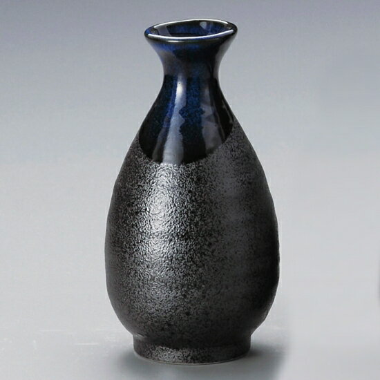 黒吹青流大徳利 和食器 徳利・盃 業務用 和風 日本酒 とっくり 熱かん 燗酒 料亭 日本料理 懐石料理 会..