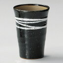 天目白ライン半ビスクビアカップ 和食器 フリーカップ 業務用 約7.9×11cm 和バル 喫茶店 アイスコーヒー 居酒屋 和風ダイニングバー コーヒーフロート ...