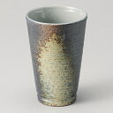 備前風フリーカップ 大 萬古焼 和食器 フリーカップ 業務用 約8.7×12.3cm 和バル 喫茶店 アイスコーヒー 居酒屋 和風ダイニングバー コーヒーフロート 和風 パフェ アイスティー