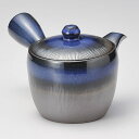 万古急須2.0千筋ナマコ巻 丸網 萬古焼 和食器 急須 業務用