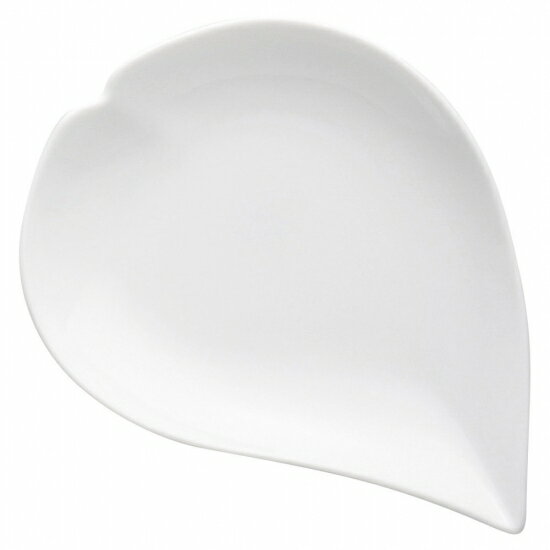 ひとひら白小皿 洋食器 楕円・変形