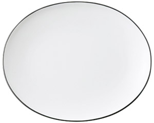 COLORE コローレ ホワイトオーバルプレート L 洋食器 楕円・変形プレート（L） 業務用 約30.5cm