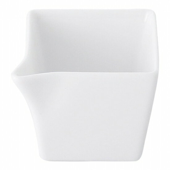 スクエアー 白 片口角鉢6cm 白い器 洋食器 アミューズ 業務用 約5.5cm 前菜 おしゃれ モダン ミニ イタリアンレストラン フレンチレストラン 立食パーティー