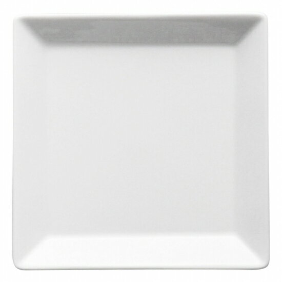 キャレ12cmスクエアプレート 洋食器 正角プレート（SS） 業務用 約11.8cm 白 白い器 四角 角皿 おしゃれ モダン シンプル カフェ カフェ風 イタリアン フレンチ ビストロ レストラン 皿 小皿 取り皿