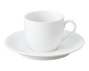 ダイヤ・セラム コーヒー碗皿 洋食器 カップ&ソーサー コーヒー 業務用 喫茶店 珈琲屋 カフェ ケーキ屋 花柄 シンプル パン屋 ベーカリーカフェ