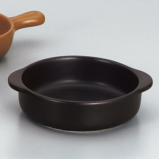 ブラウン丸ドリア 萬古焼 洋食器 オーブンウェア グラタン 業務用