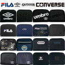 【クーポン利用で105円~OFF 5日23:59まで】スポーツウォレット FILA umbro OUTDOOR CONVERSE 二つ折りラウンドファスナーウォレット ひも付き ネック紐付き ネックストラップ 首かけ 小銭入れ 二つ折り財布 バリバリ財布 スポーツブランド スポーティ キッズ ジュニア