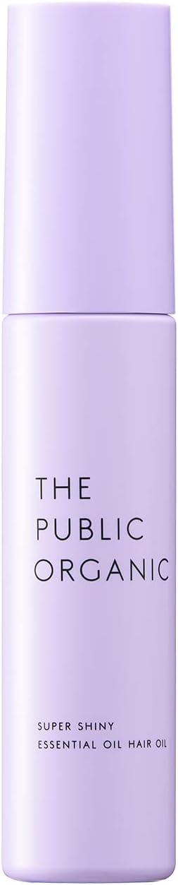 Rakuten - THE PUBLIC ORGANIC　ザ パブリック オーガニック スーパーシャイニー ヘアオイル シャインモイスト 60mL トリートメント スタイリング アロマ 精油 ツヤ 保湿 ヘアケア 日本製