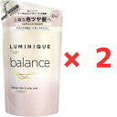 LUX ラックス ルミニーク バランス ダメージリペア&カラーケア シャンプー 詰め替え用 350g×2個セット 4902111772189 ★