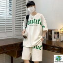 セットアップ 上下セット メンズ 半袖 夏 Tシャツ トレーニングウェア ショートパンツ ルームウェア セットアップ