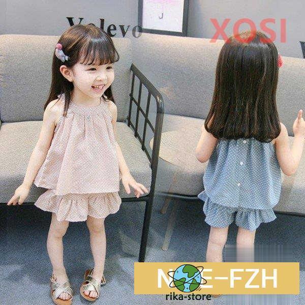 【スーパーセール限定】セットアップ 上下セット キッズ 女の子 子供服 子ども服 Tシャツ ボトムス ショートパンツ ショーパン 新作 夏 夏服 80 90 100 110 120cm