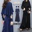 パンツドレス 結婚式 セットアップ 袖あり ワイドパンツ 卒業式 入学式 パンツスーツ レディース オー..