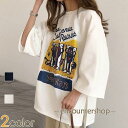Tシャツ ゆったり プルオーバー レディースTシャツ スリット 黒 白 トップス レディース(4)