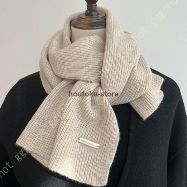 マフラーレディースニットニットマフ...