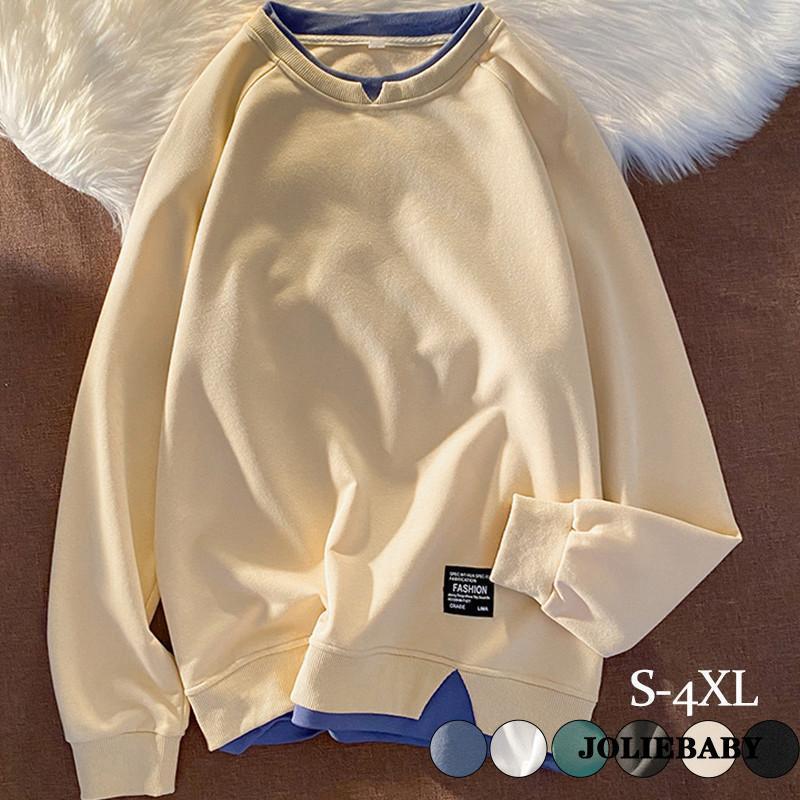 トレーナーメンズカットソートップス...