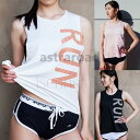 フィットネス タンクトップ ヨガウェア レディース トップス ノースリーブ tシャツ ゆったり 通気 速乾 スポーツウェア ダンス ヨガ ジム トレーニングウェ...