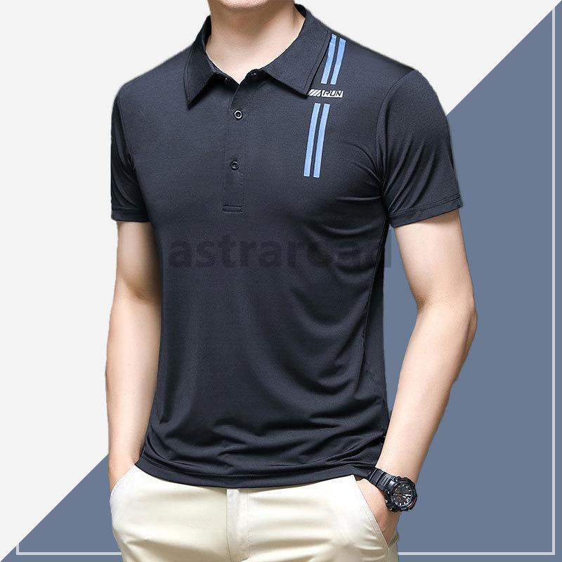 ポロシャツ ゴルフ メンズ 半袖 ワンポイント ゴルフウェア 吸汗速乾 ストレッチ トレーニング フィットネス アウトドア 涼しい スポーツ おしゃれ 春夏 シャツ